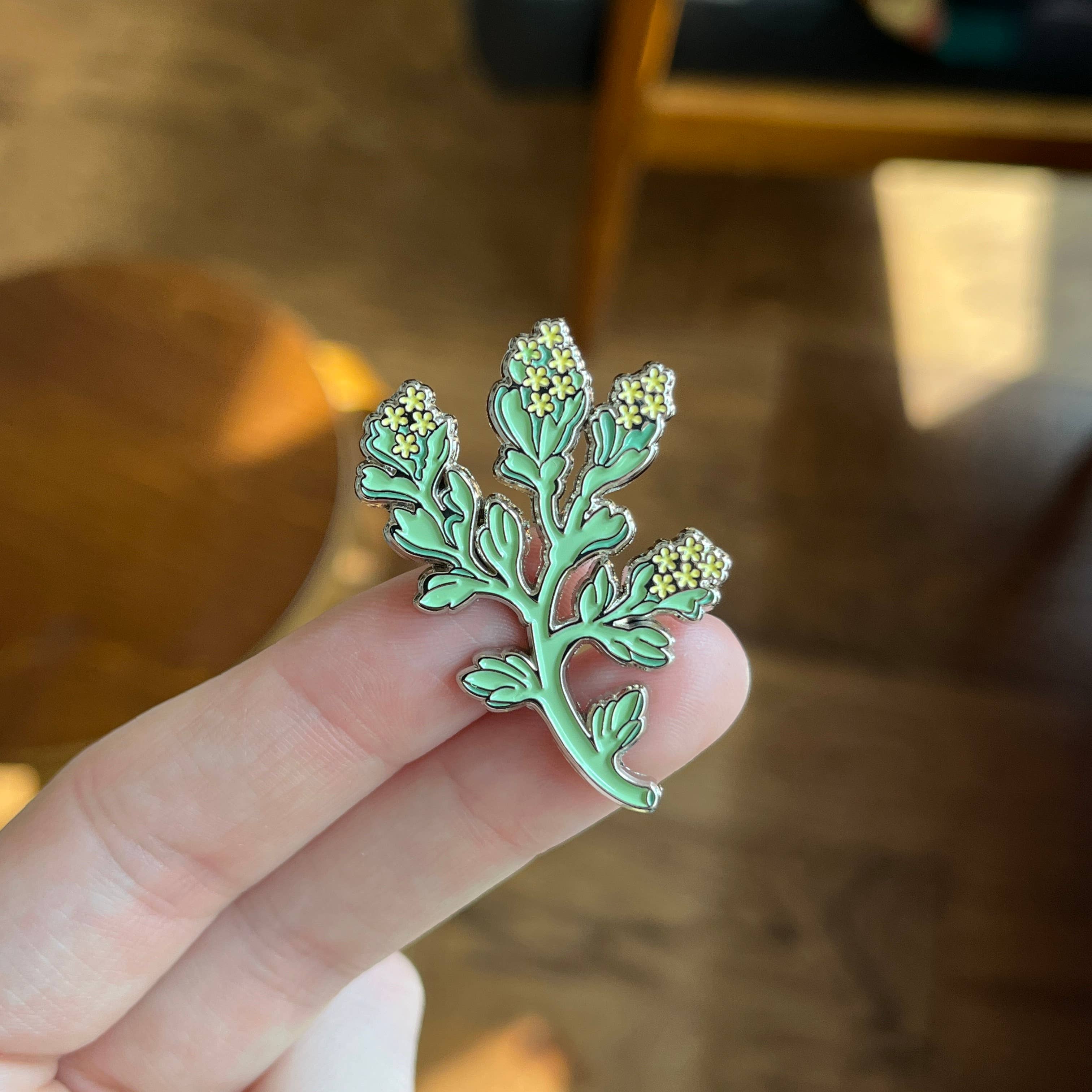 Battle Born Brand - Wholesale Lapel Pin/Button - Nevada Sagebrush 3