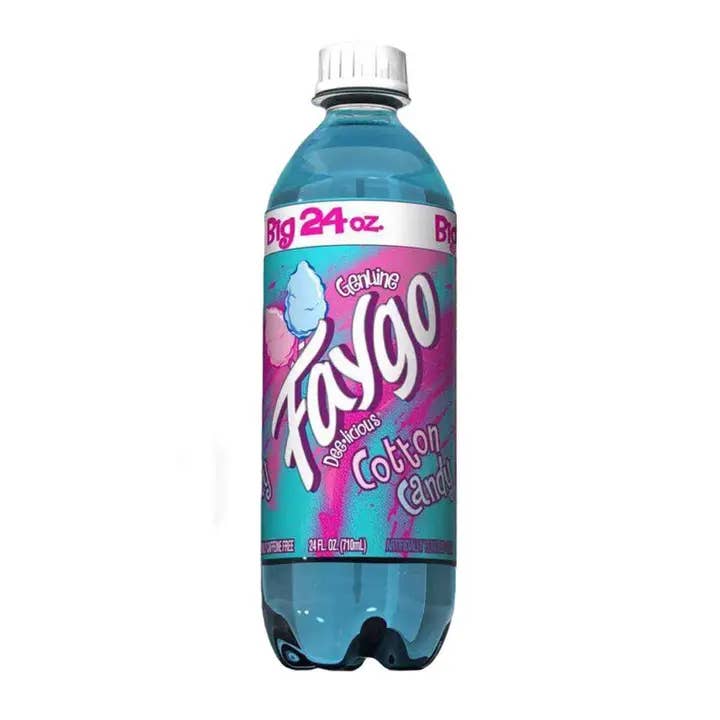 Bouteille de Faygo Barbe à Papa (24oz) pour la vente par Pops Distro Inc