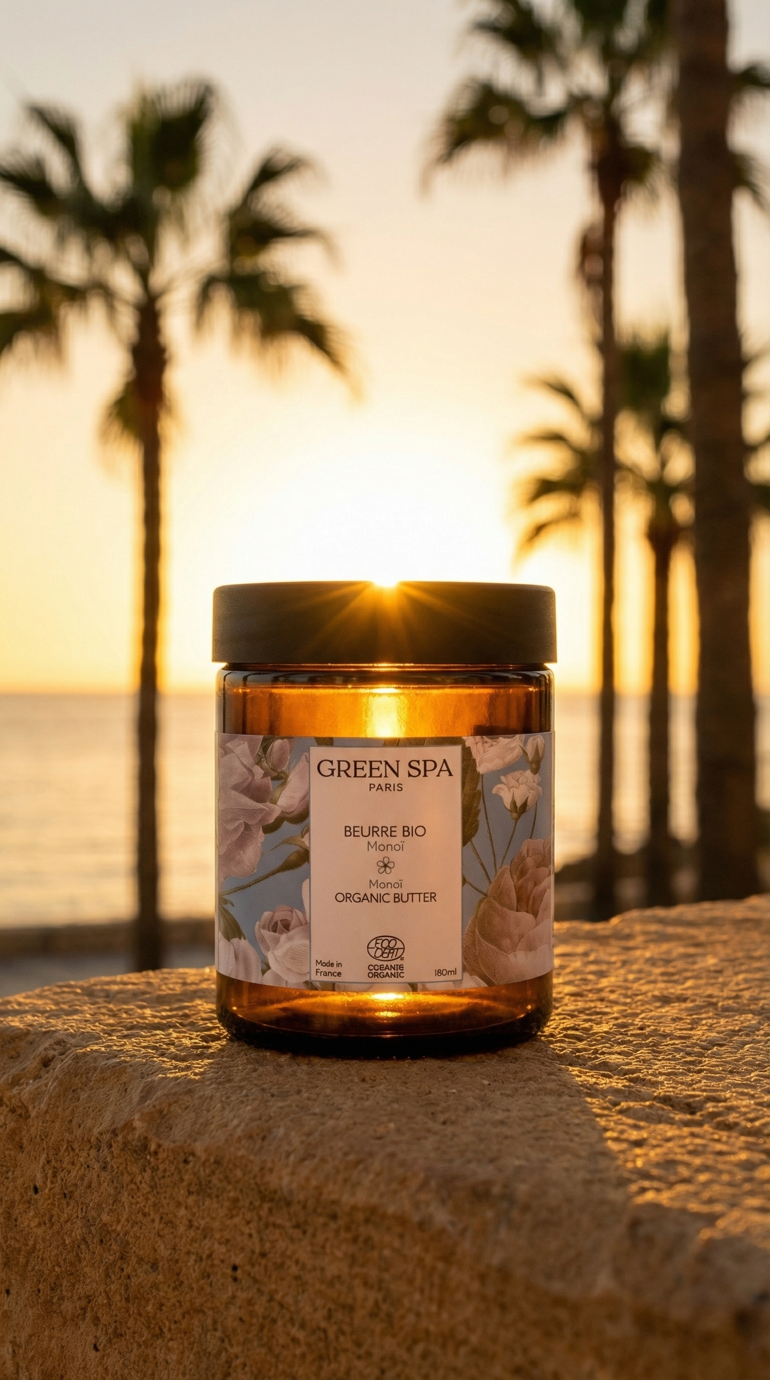 Green Spa – wholesale Body balm/butter – Organic Monoi* butter5