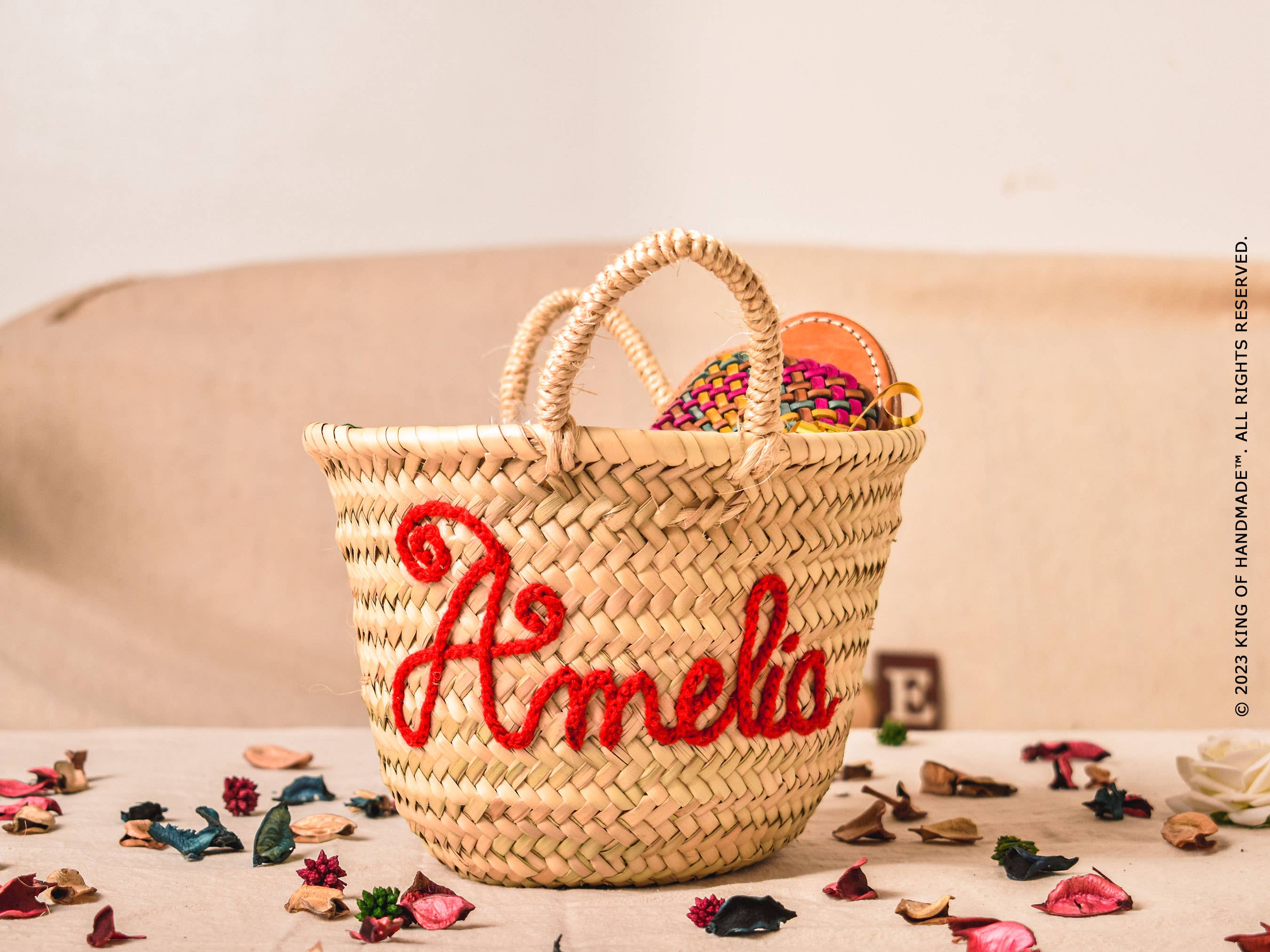 King Of Handmade - Wholesale Beach Bag - Personalized Straw Bag For Bride, Bachelorette party5