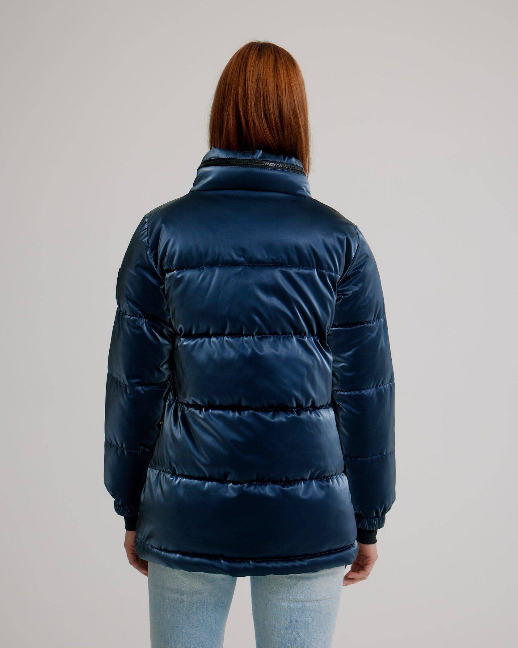 Arctic Expedition - Wholesale Puffer Jacket - Women's - Sarnia Liquid Shine Puffer Jacket4