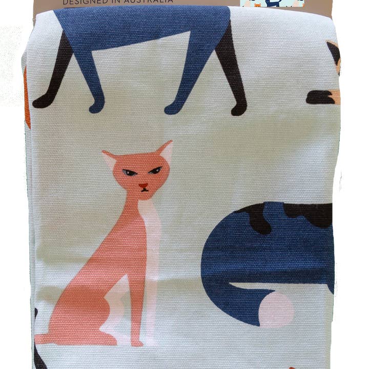 Allgifts Australia - Wholesale Tea Towel - Tea Towel - Colourful Cats2