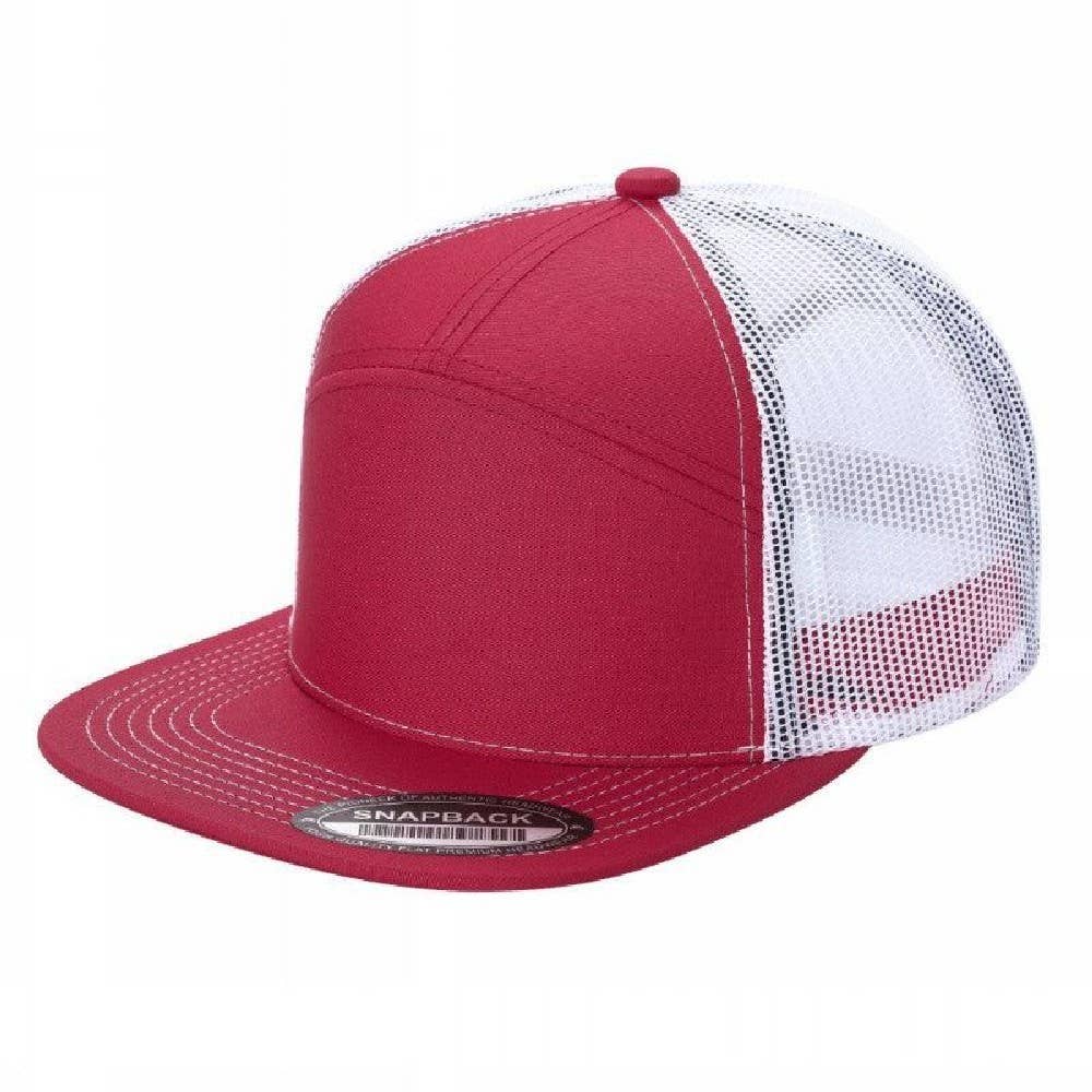 DOBBI - Wholesale Baseball Cap - Unisex - 7 Panel Flat Bill Trucker Cap39