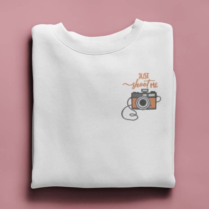 Photographer Embroidered Crewneck for wholesale by Never Knew I Needed