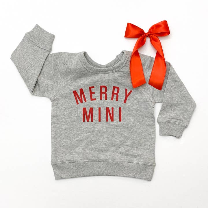 Pullover Orgânico Merry Mini por atacado de Merce and Company