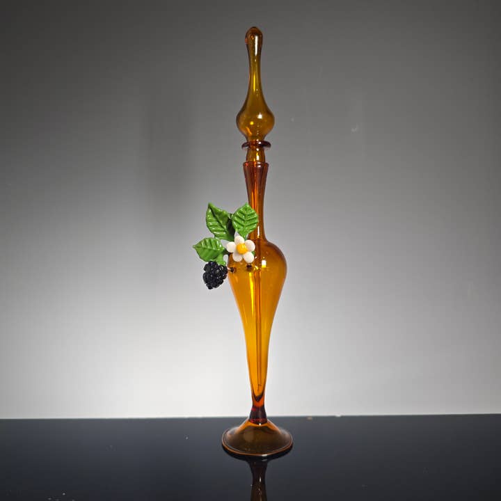 Blackberry Potion Bottle - Perfume Bottle Collection for wholesale by Sunshine Glass Gifts