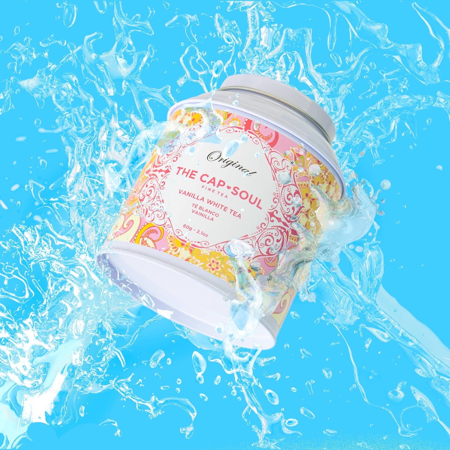 The Capsoul - Wholesale Loose Tea - Mandarin White Tea - Loose Leaf White Tea Tin 60g2