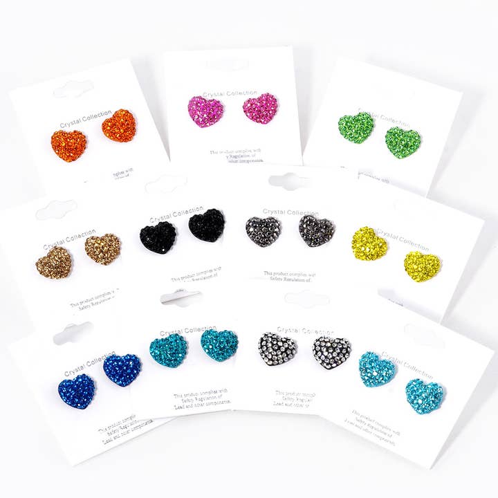 Sensibling Corp. – Großhandel Ohrstecker – Kristall-Pavé-Herz-Ohrstecker21