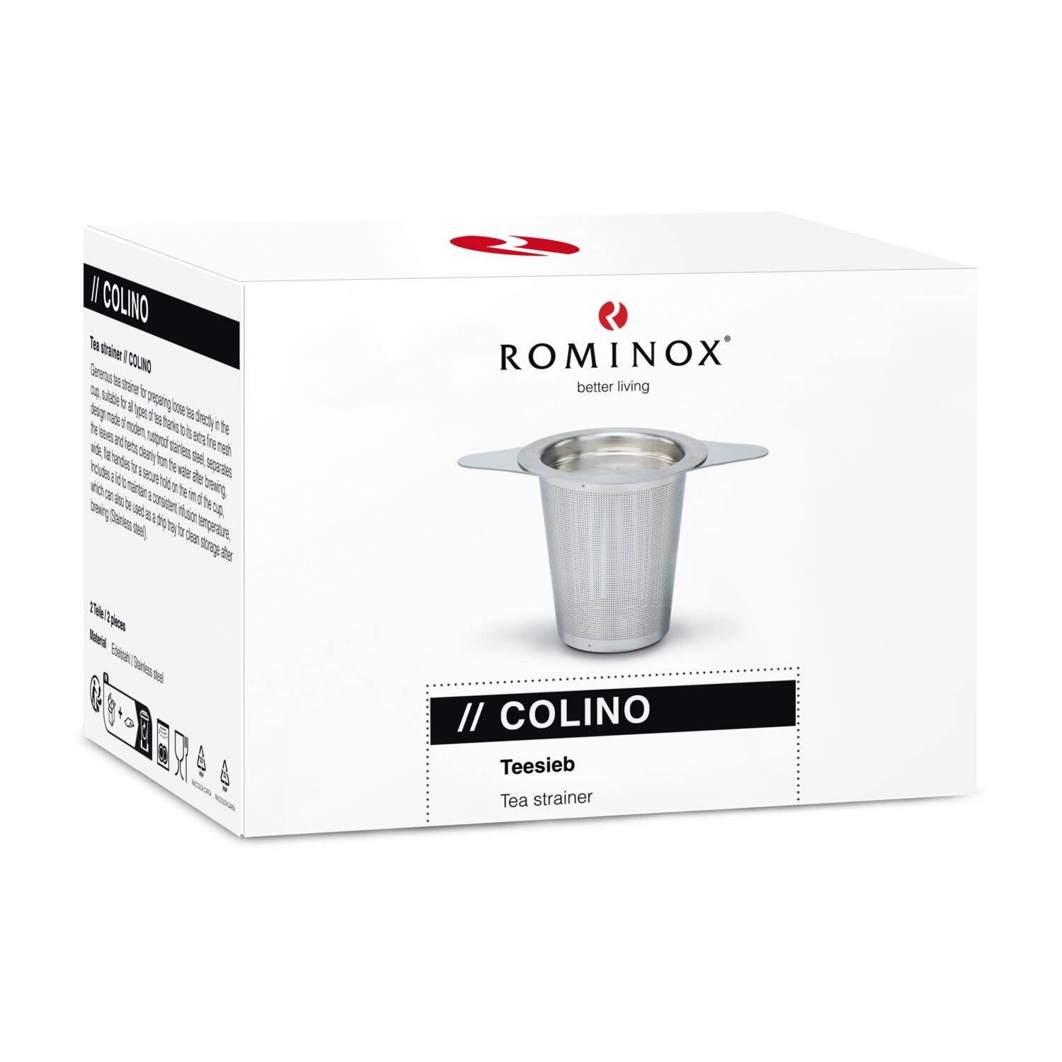 ROMINOX GmbH - Wholesale Theevergiet/infuser - ROMINOX® roestvrijstalen theefilter // Colino6