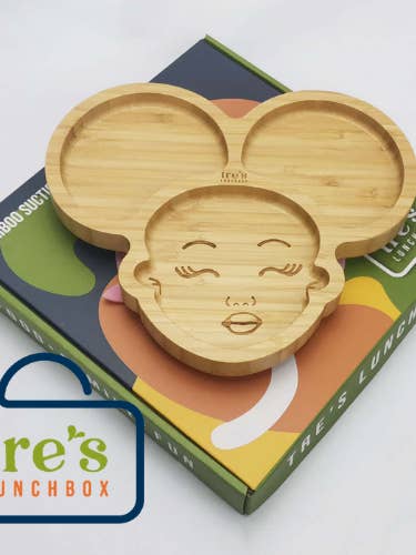 Black Girl Magic Bamboe Zuignap voor wholesale door Tre's Lunchbox LLC