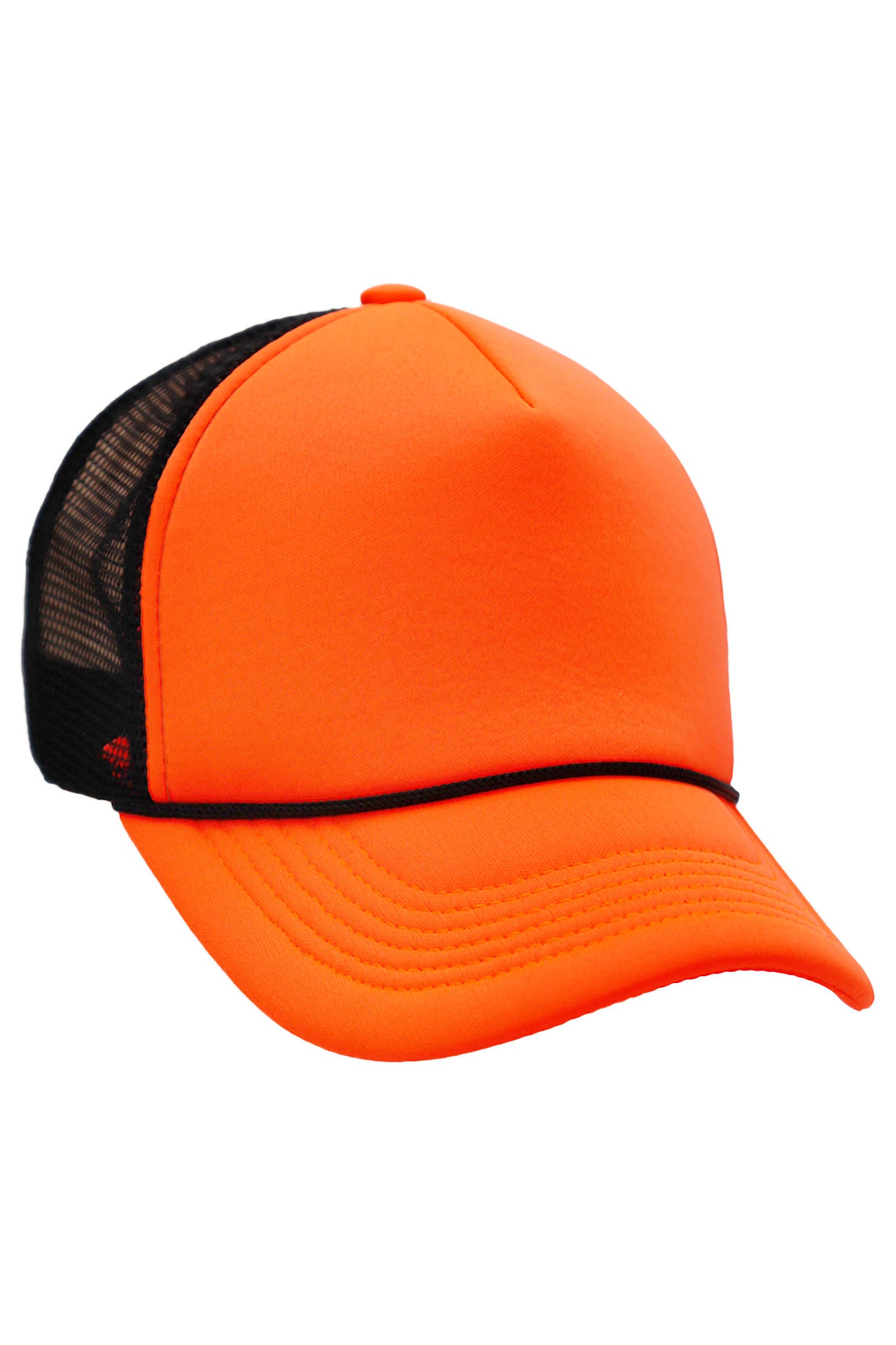 Cap Zone – boné - Mulher por atacado – Chapéu de caminhoneiro de espuma de cinco painéis multitons29