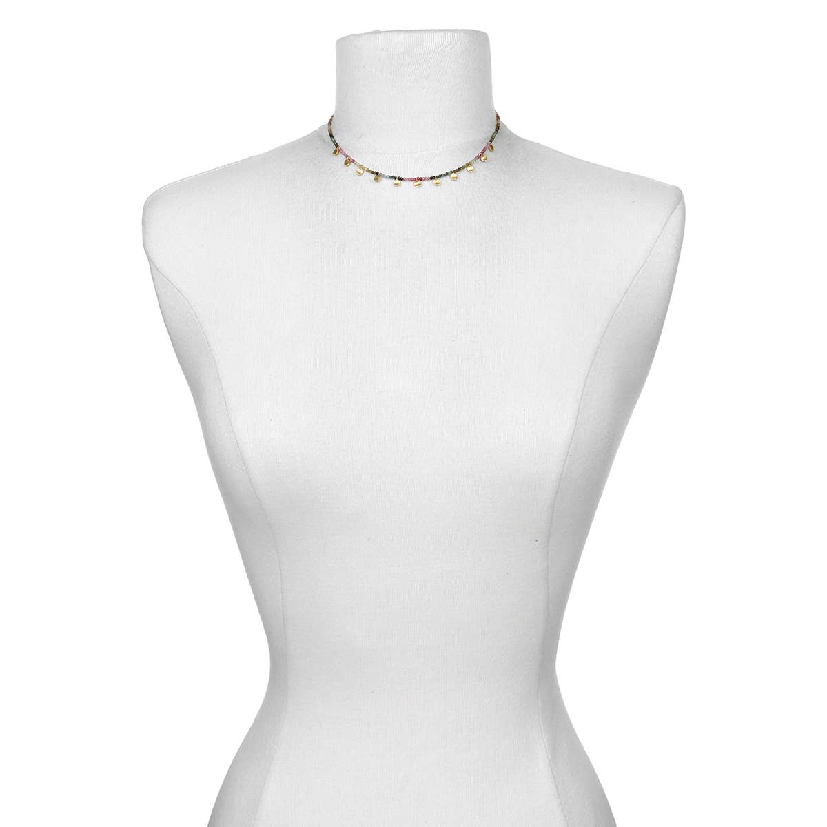 Satya Jewelry - Venta al por mayor Gargantilla/collar - Gargantilla de oro turmalina2