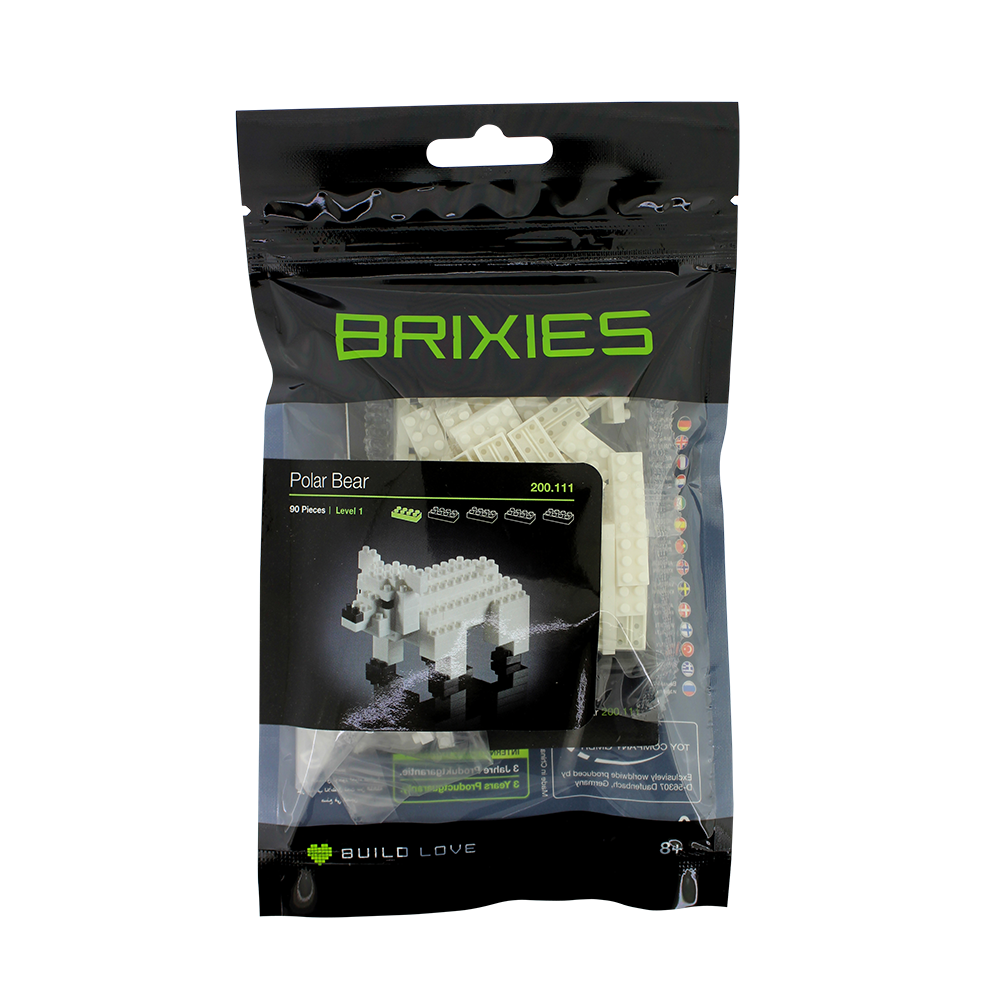 Brixies - Venta al por mayor Kits para construir juguetes - Niños - Oso polar BRIXIES2
