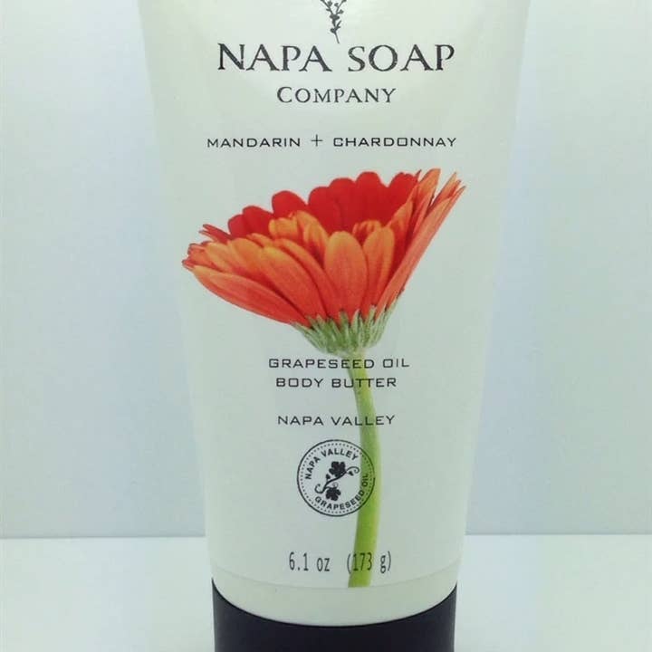 Napa Soap Company - Wholesale Body Balm/Butter - Body Butter - Mandarin Chardonnay, 6 oz.Â