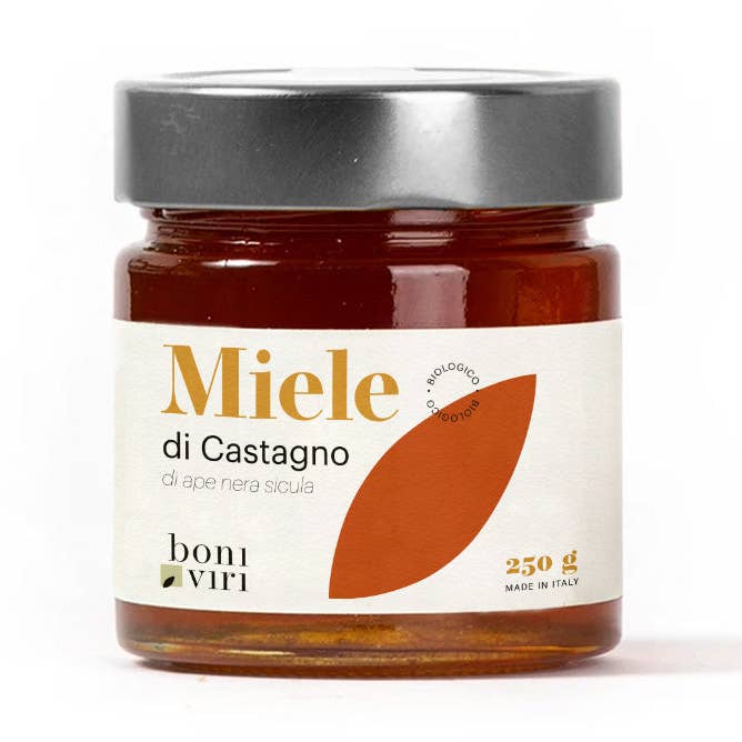 Boniviri BCorp - Wholesale Honing - Siciliaanse biologische kastanjehoning0