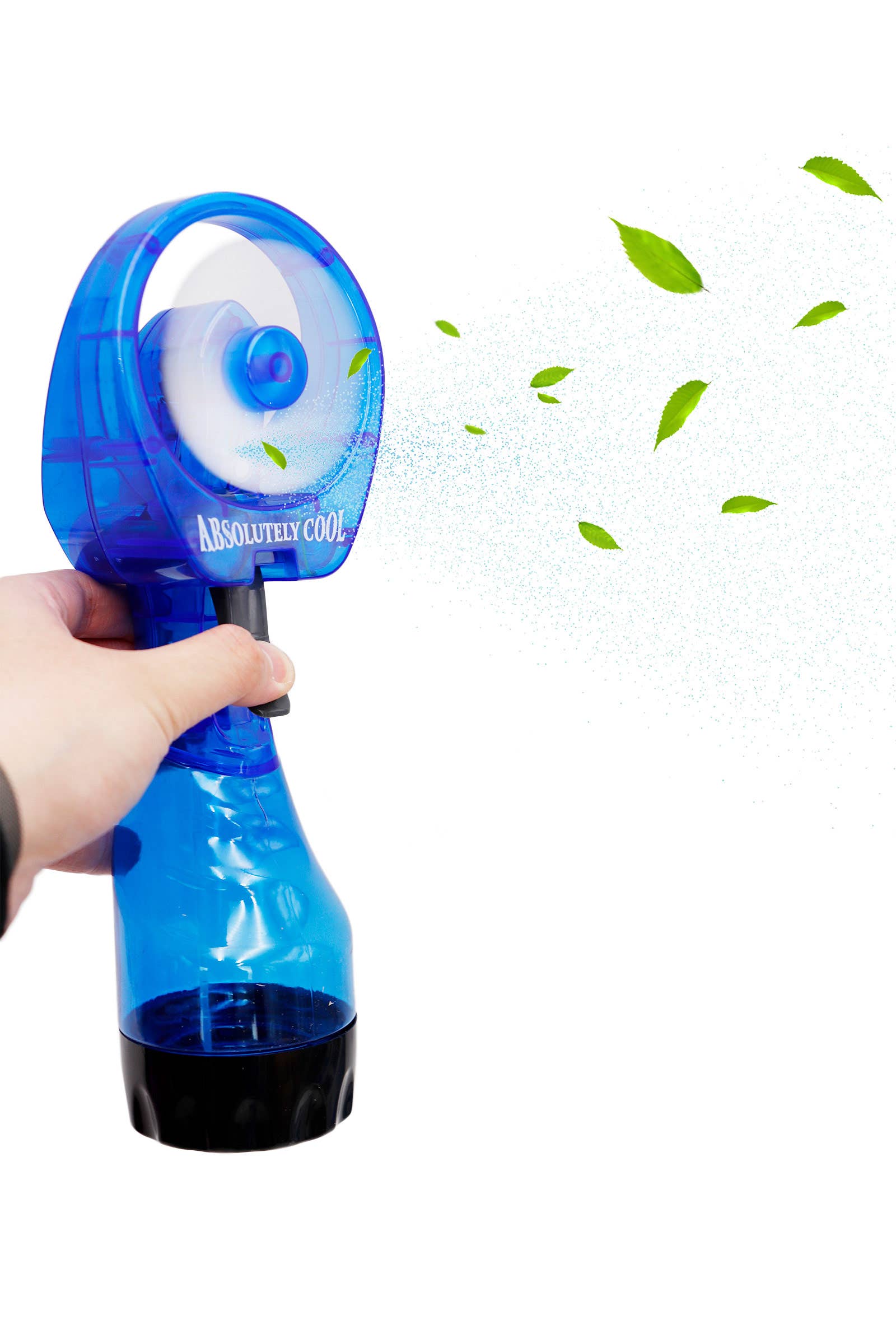 DIVERSE Bärbar vattensprayfläkt med dimfunktion - Individuell förpackning för wholesale på Faire5