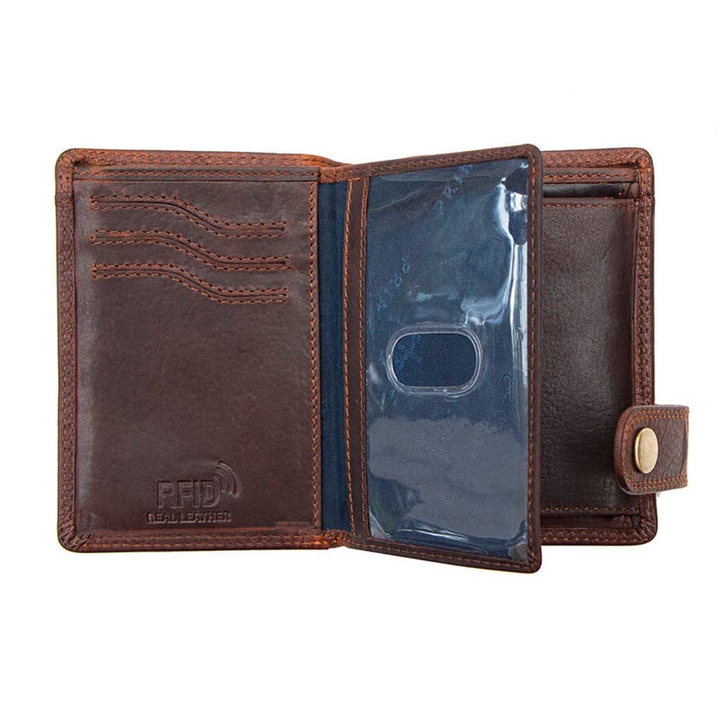 PRIMEHIDE – wholesale Wallet - Men’s – New York RFID Notecase Leather Wallet - 1958/052