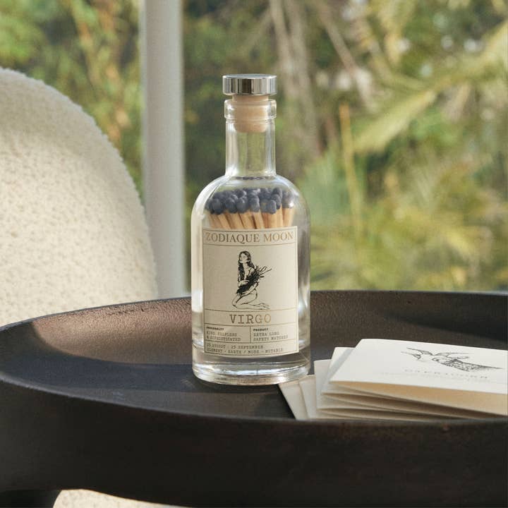 Zodiaque Moon - Wholesale Matches - Virgo Extra Long Safety Matches2