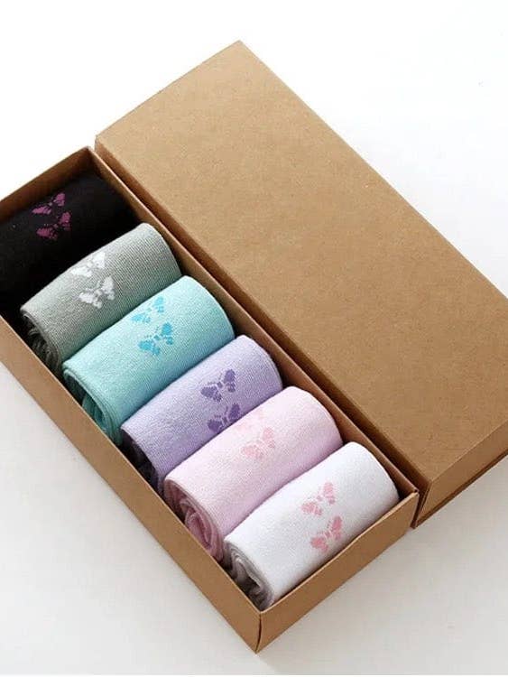 Bamboo Ankle Socks Sustainably Made Lightweight Thin Soft 6 Colors 6 Pairs for wholesale by Wild Harmony Apparel