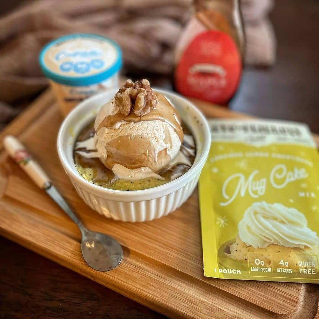 Sweet Logic - Wholesale Cake Mix - Lemon Poppy Seed Mug Cake - Keto, Low-Carb & Sugar (10-Pack)2