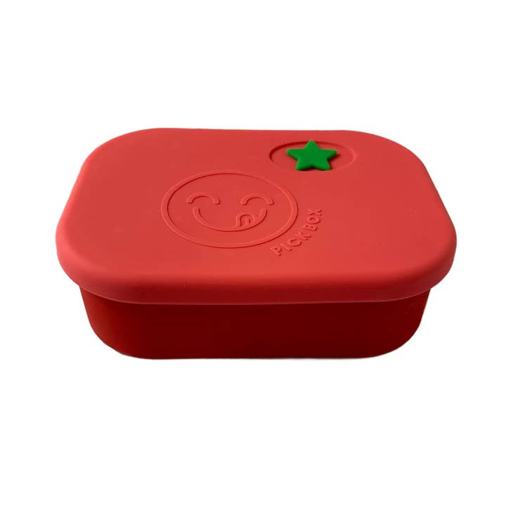 Pick Plates - Vente Sac/boîte repas – enfant - Boîte à déjeuner Bento Pick Box en silicone à 4 compartiments3
