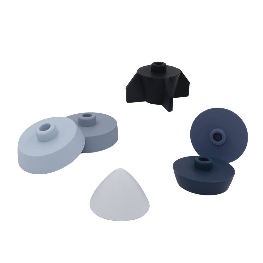 Living Textiles - Wholesale Puzzle – Child - Silicone Rocket Stacking Puzzle2