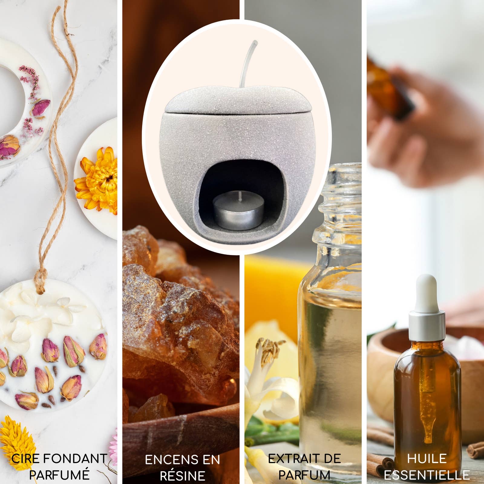 Zen'Arôme - Wholesale Fragrance Warmer - Ceramic fragrance burner Love Apple Ambient Fragrance3