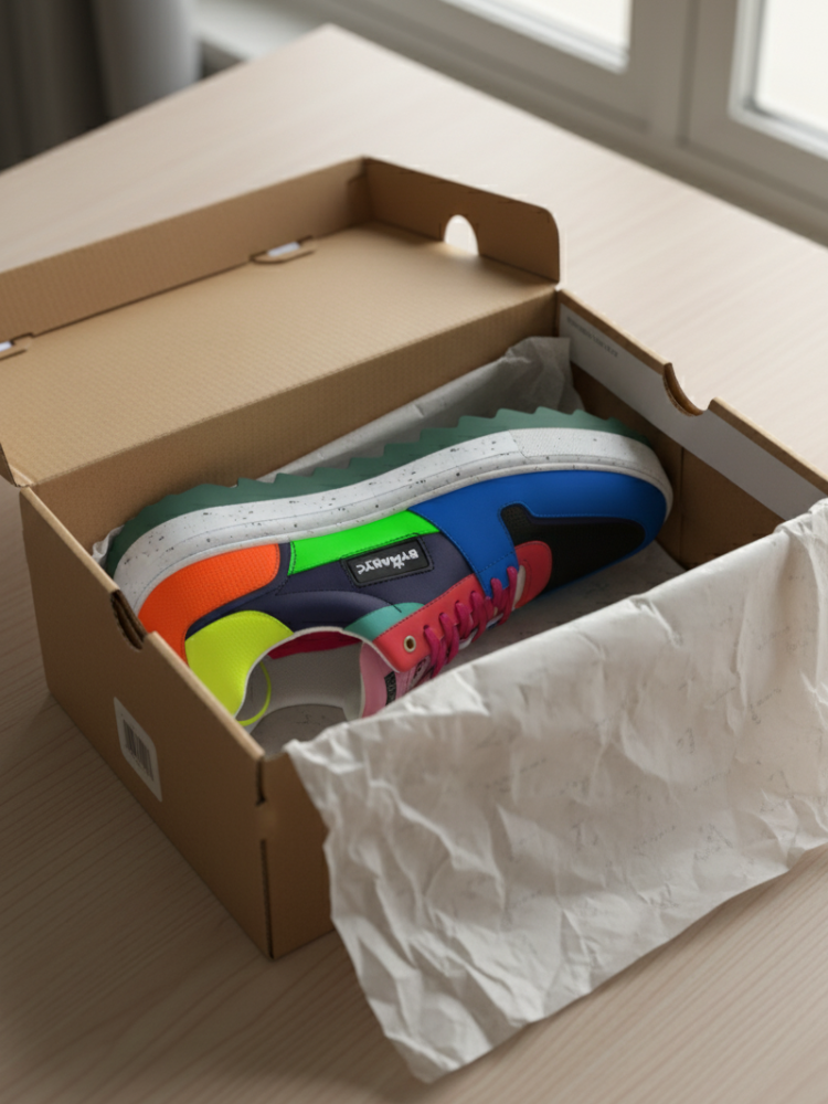 Azul marino Sustainable Sneakers BYMANYC ® New York NOLITA NOIR for wholesale on Faire1