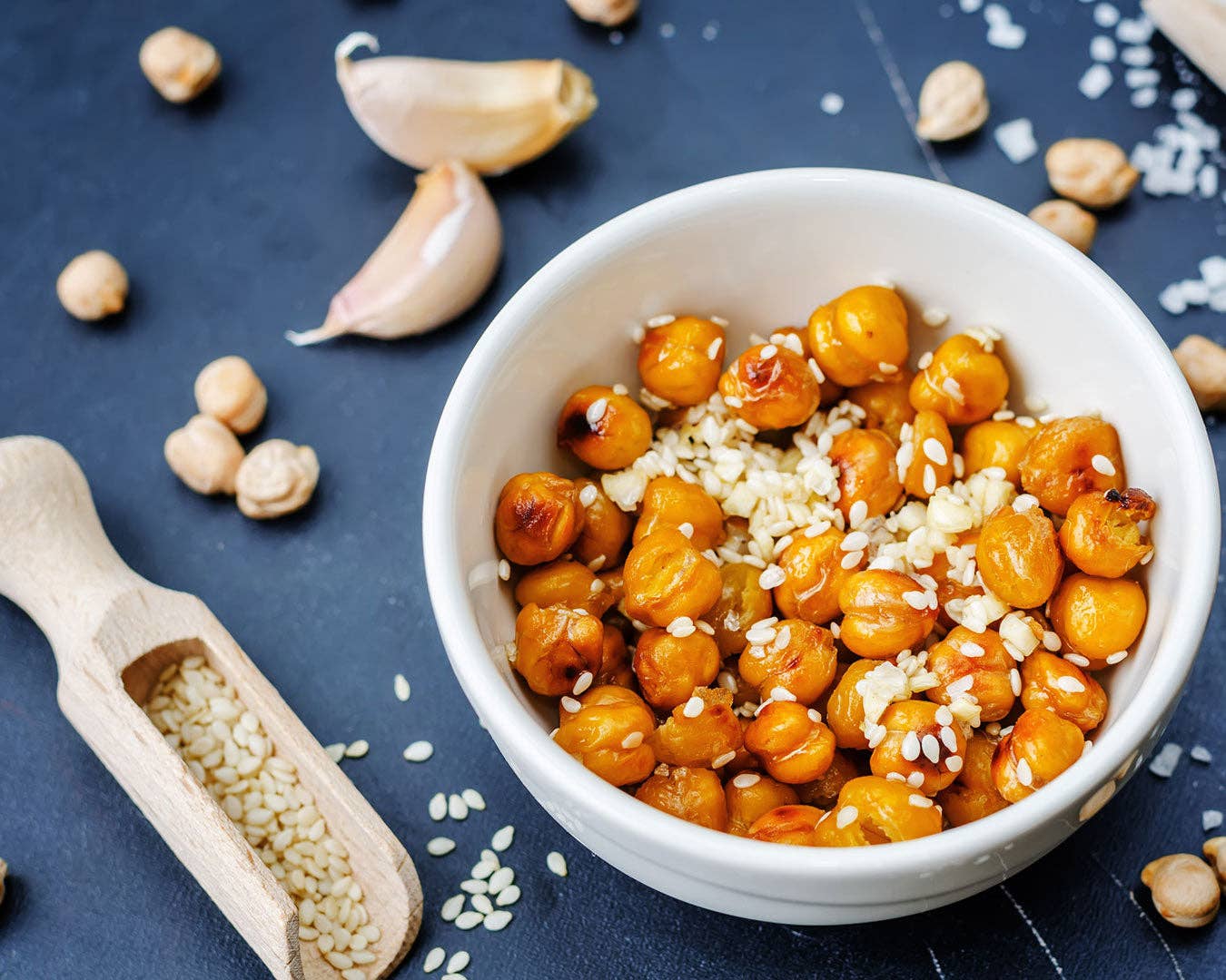 Pure Indian Foods - Wholesale Seeds/Kernels - Sesame Seeds White, Certified Organic - 8 oz2