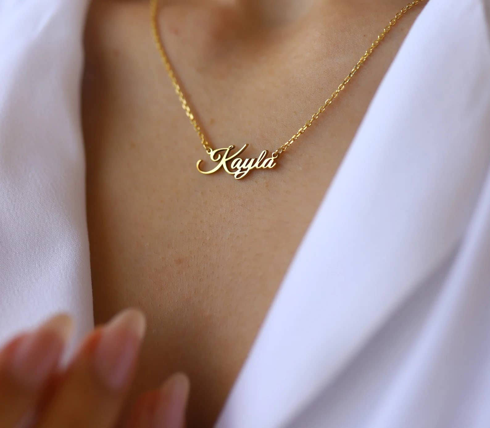 JoyPersonalized - Wholesale Pendant/Charm Necklace - Personalized Name Necklace, Gold Name Necklace1