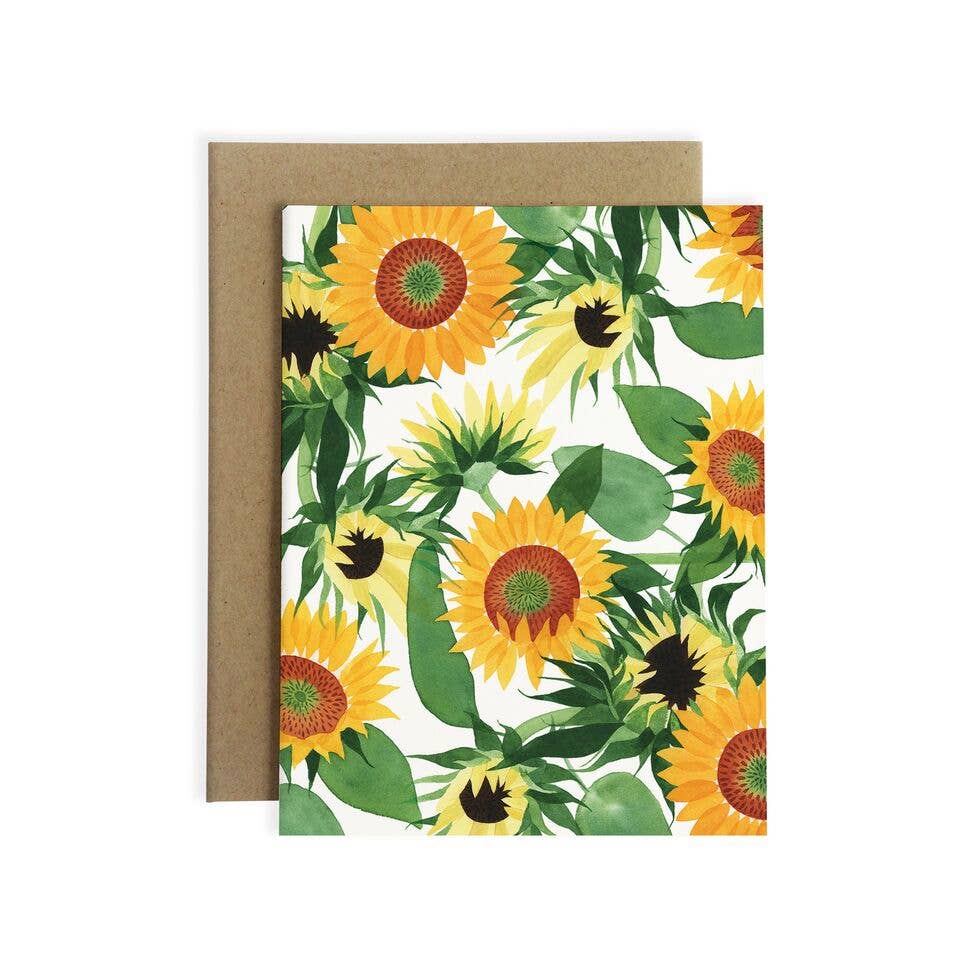 May We Fly - Wholesale Gewone wenskaart - Sunflowers wenskaart1