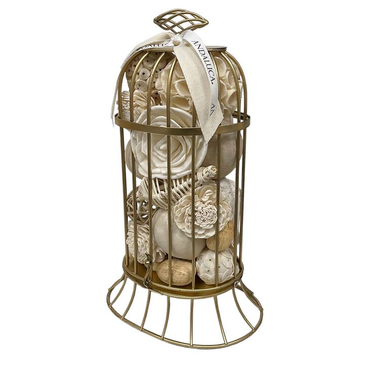 Andaluca - Wholesale Urn - Linen Flower Potpourri Garden Urn1