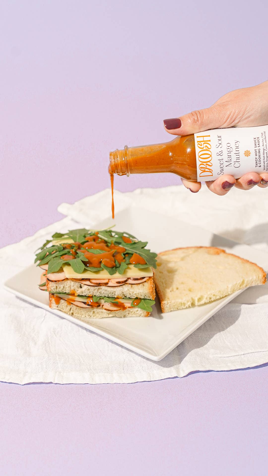 Droosh - Wholesale Hot Sauce - Droosh Sweet & Sour Mango Chutney3