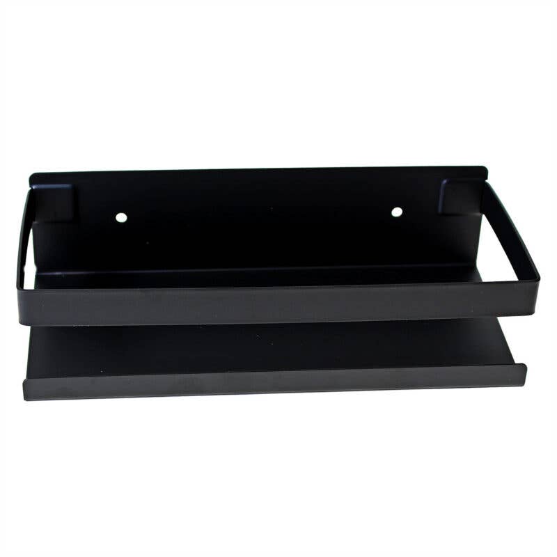 MOUD Home - Wholesale Wall Mounted Shelf - Bath Shelf for Bathroom – Black - 23 cm3