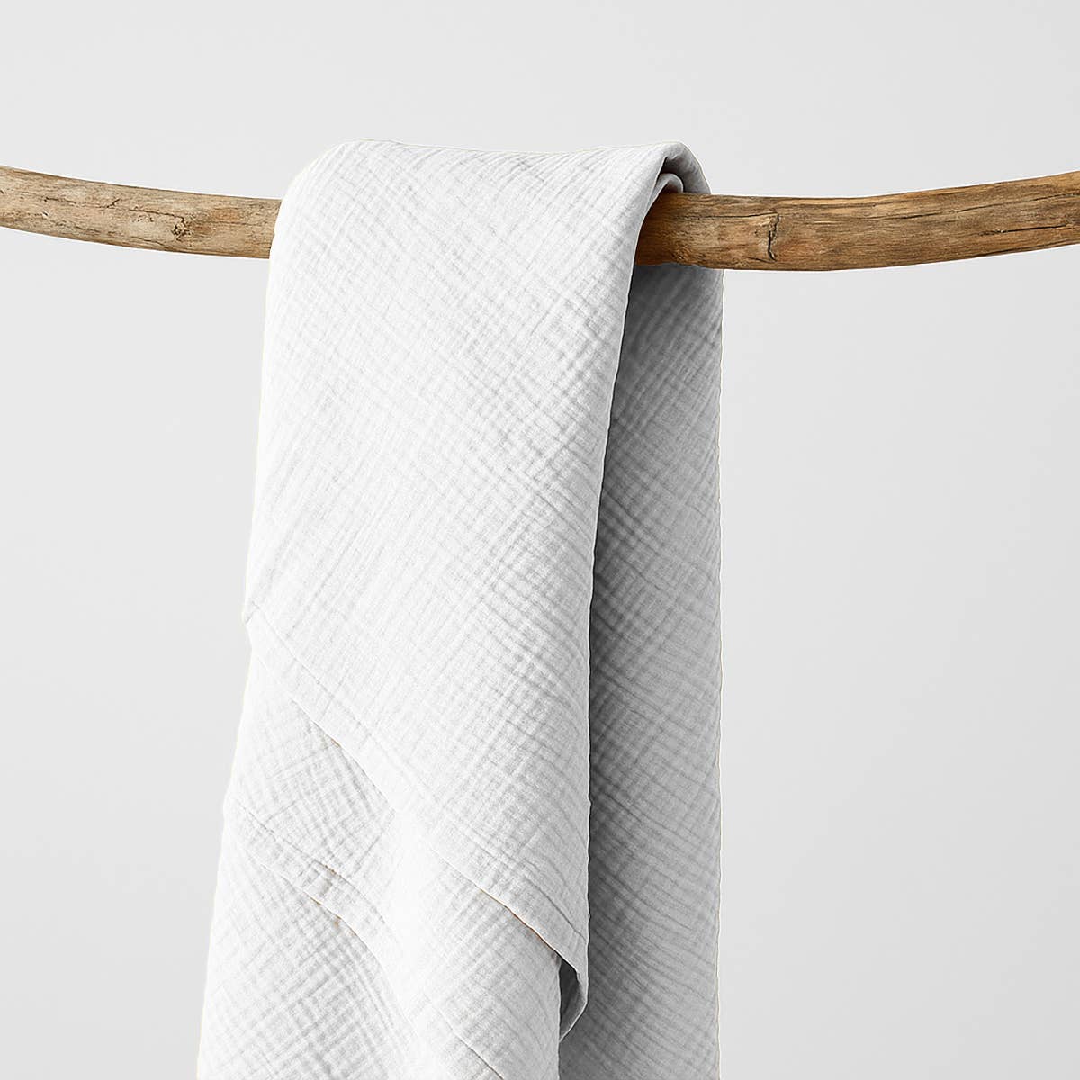 PAPATE – Großhandel Pucktuch – Baby – Maxi Mulltücher aus Bio-Baumwolle - Weiß3