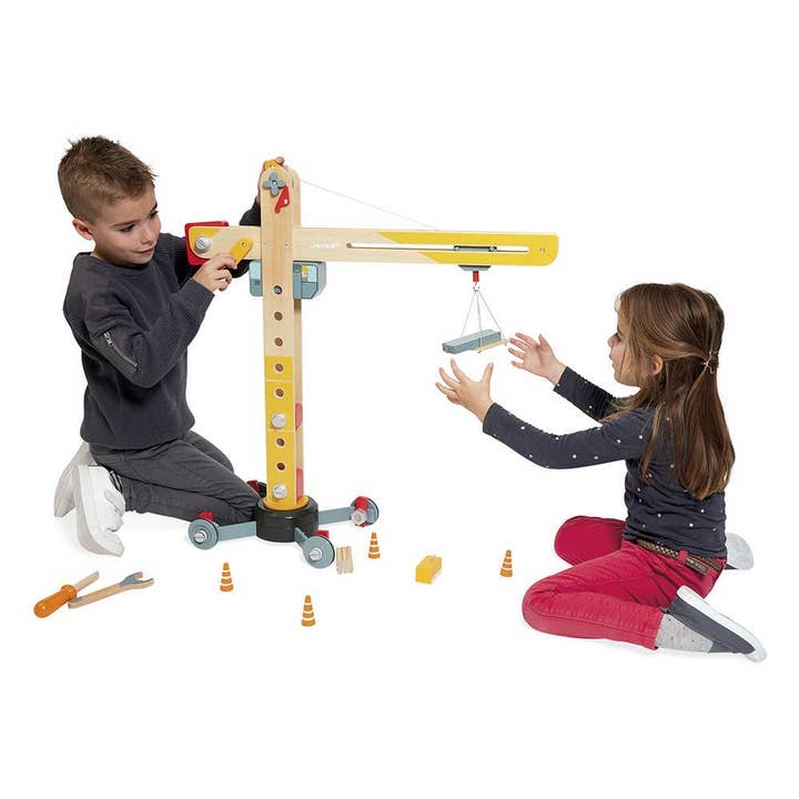 Juratoys – wholesale Wood toy – Child – Large Crane11