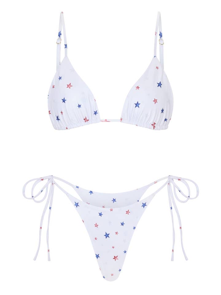 Helio Top in Star for wholesale by High Tower Swimwear