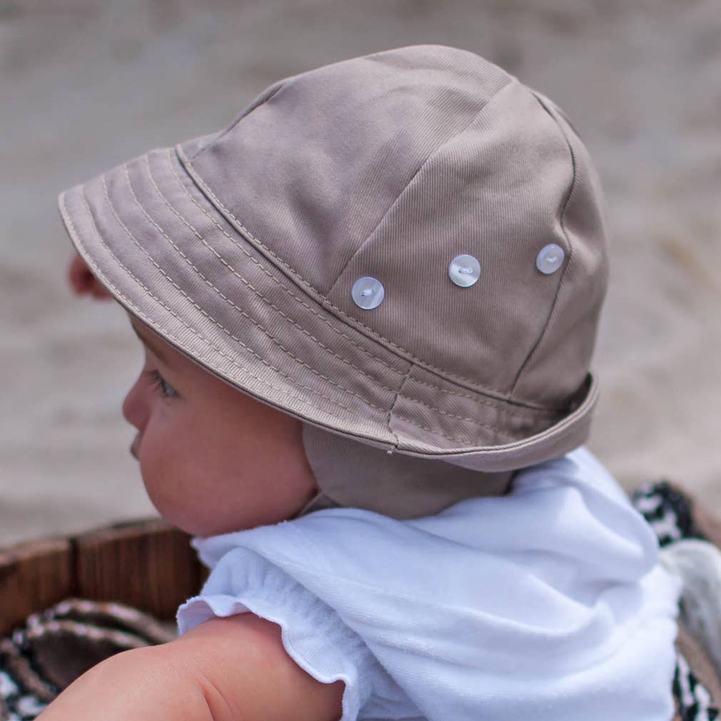 Huggalugs - Wholesale Bucket Hat - Kids - Tyrolean Sand Hat With Chinstrap Baby & Toddler SALE4