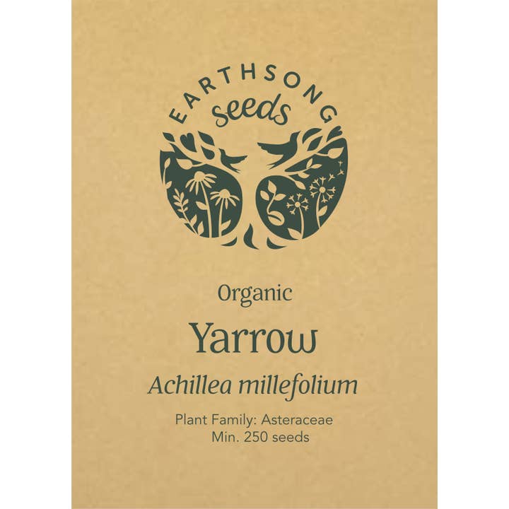 Earthsong Seeds – wholesale Plant seeds – Yarrow: Seed Pack - Organic2