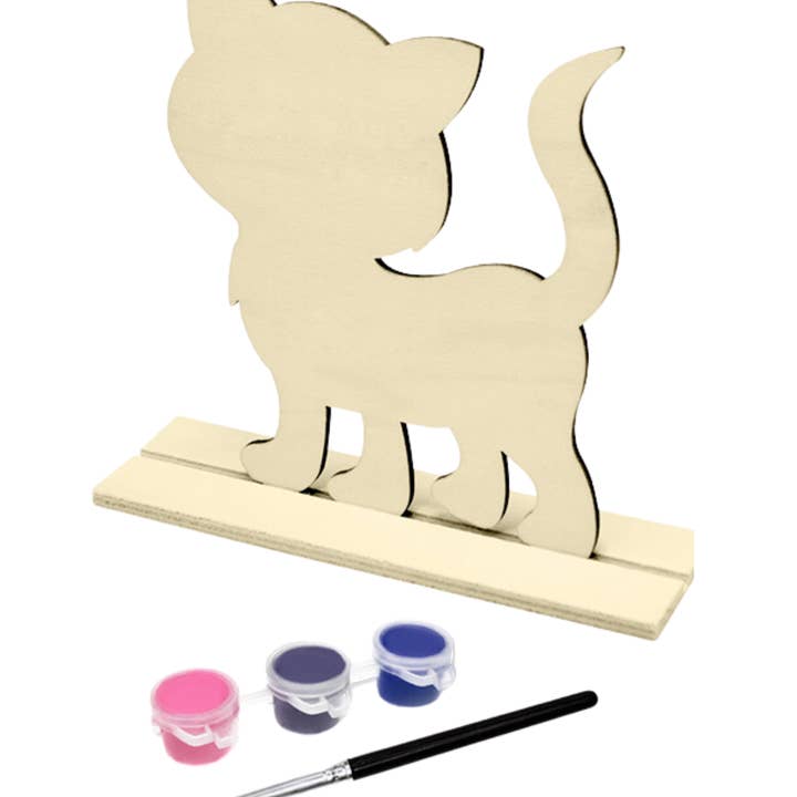Create It Crafts - Wholesale DIY Craft Kit - Kids - Crazy for Cats Craft Kit1