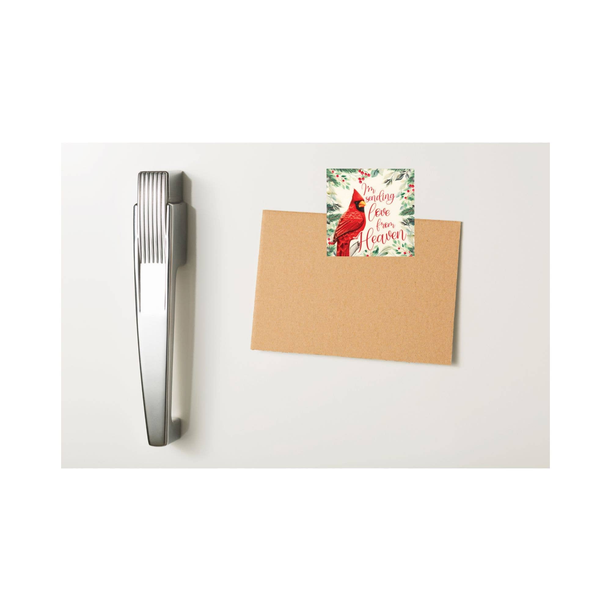 Dicksons - Wholesale Christmas Decoration - CARDINAL MAGNET I'M SENDING LOVE FROM1