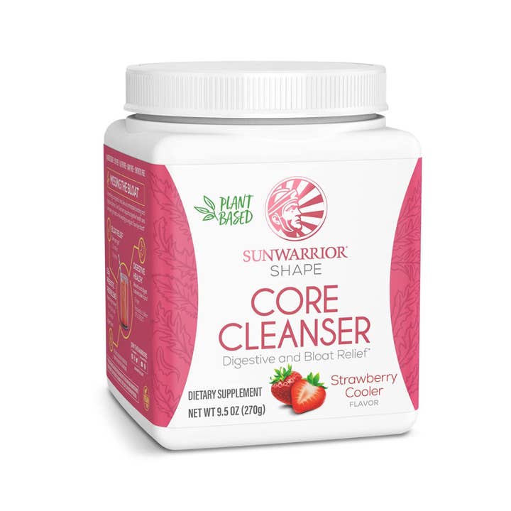 Sunwarrior - Wholesale Protein/Superfood Powder - Strawberry Cooler Core Cleanser Prebiotic Fiber Drink Powder9