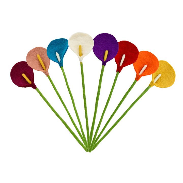 Felt Calla Lilly Flowers and other Purchase Wholesale fresh calla lilies. Free Returns & Net 60 Terms on Faire trending on Faire.