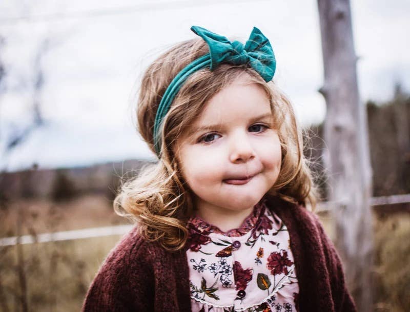 Baby Wisp - Vente Bandeau – bébé - Bandeau en nylon noué au centre pour bébé fille19