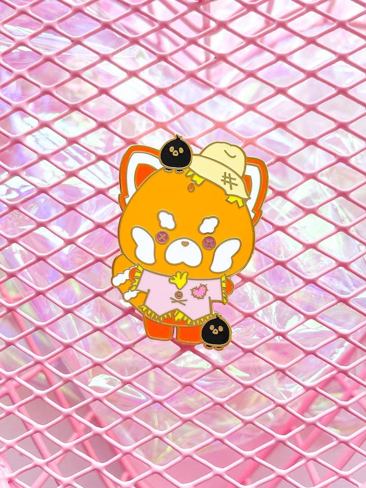 Fugleskræmsel Barb den røde panda pin for engroshandel hos Basura Gang