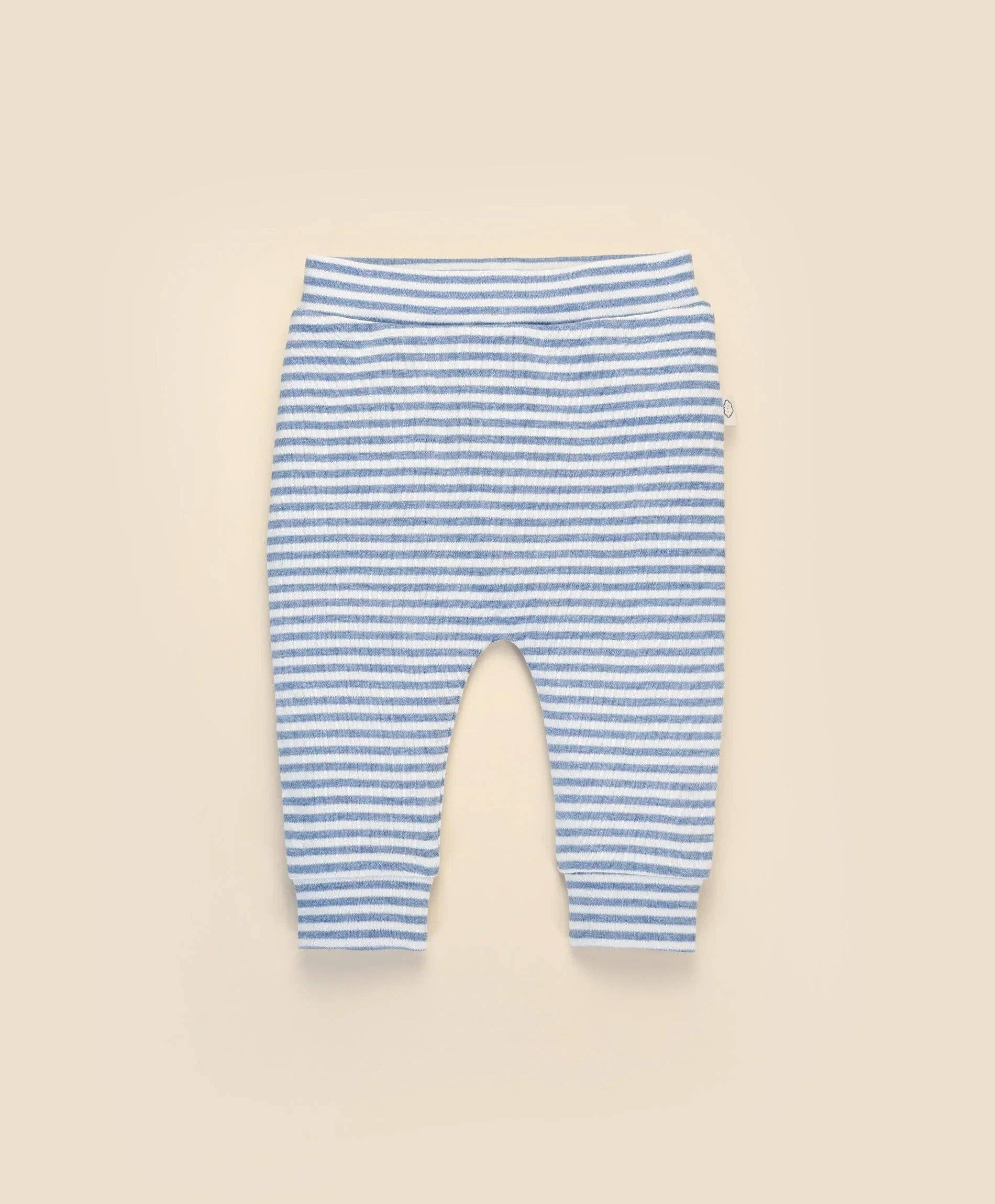 Lūmmi in Colour Babywear - Wholesale Fashion Leggings - Kids - Organic Cotton Leggings - Blue Stripes