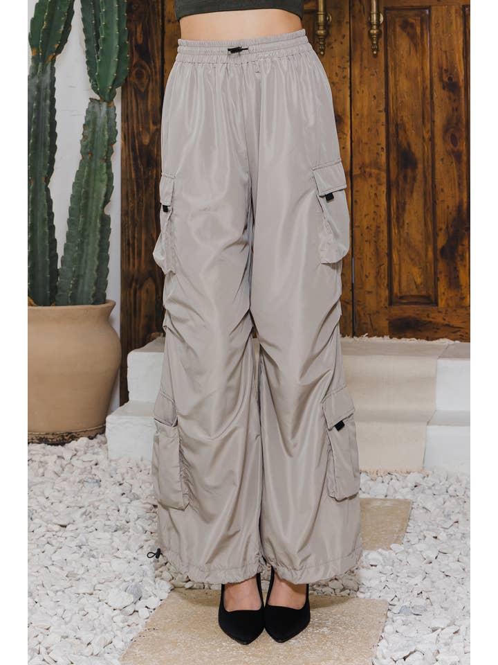 LABIJOU – Engroshandel Bukser - Dame – SM100 Bukser - Essential Parachute Cargo Bukser4