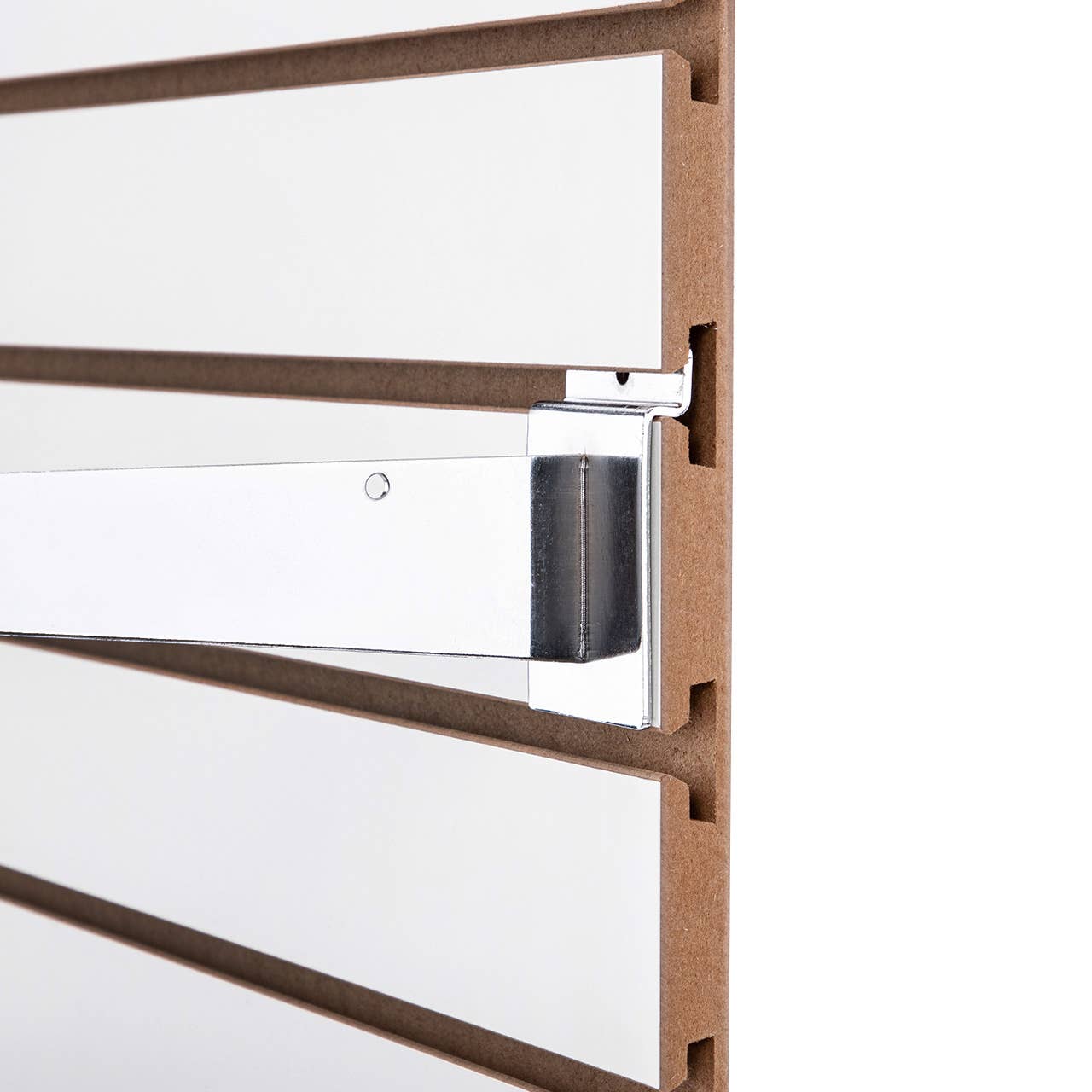 Store Supply Warehouse - Wholesale Retailer Display - Accessories - 2' X 4' White Horizontal Slatwall Easy Panels - Pack Of 2 6