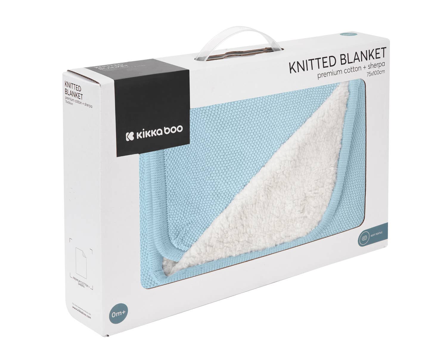 Kika Group Ltd. – wholesale Bedding blanket – Kids & Baby – Knitted Sherpa Cotton Blanket Dream Big5