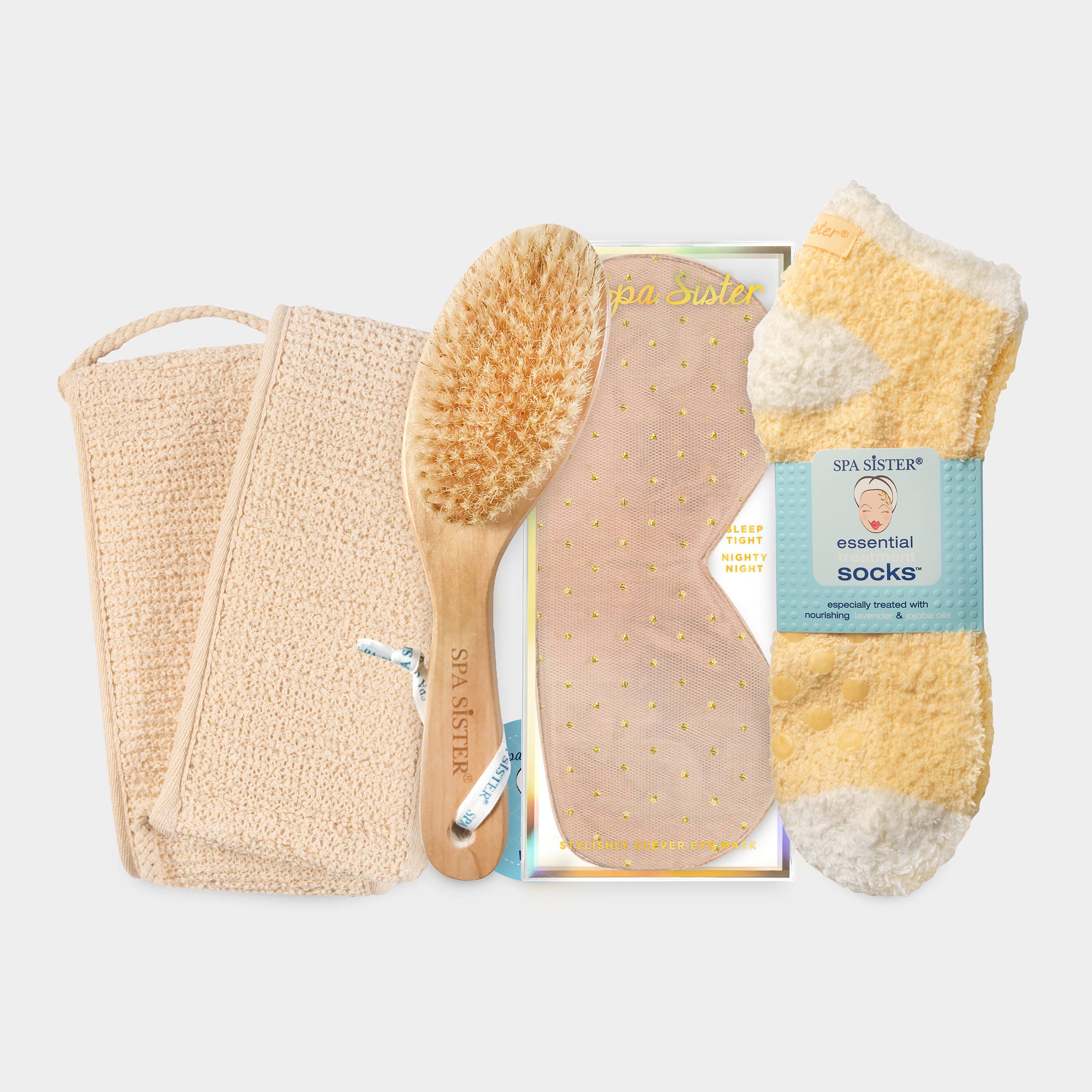 Bath Accessories Company – wholesale Hudvårdskit – Älska din mjuka hud korg1